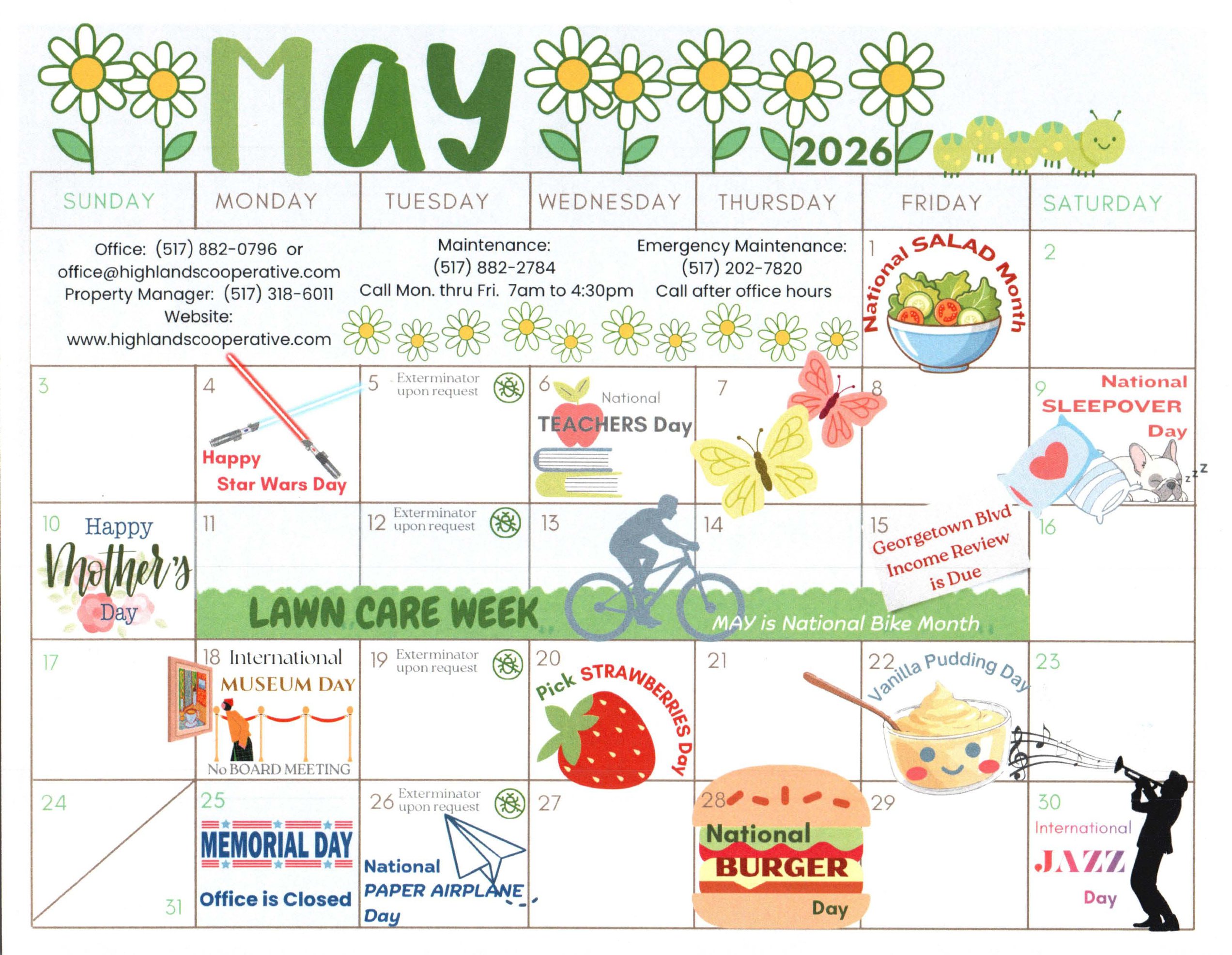 MARCH 2024 Calendar